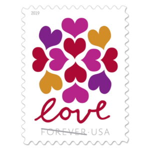 Image of USPS love stamp